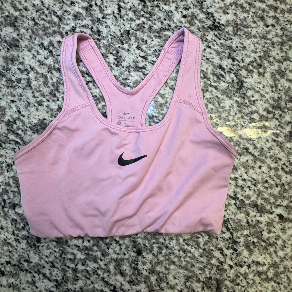 Nike Women's Light Pink Sports Bra